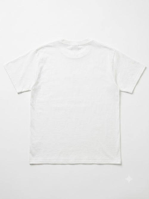 3D Plush Patchwork Graphic Oversized T-Shirt – White