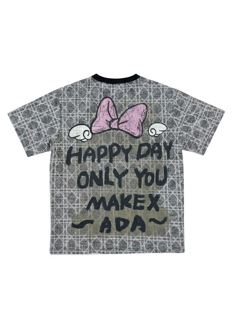 Vintage Wash Cartoon Graphic T-Shirt