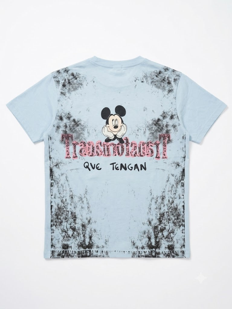 Snoopy Rhinestone Graphic T-Shirt | Y2K Cute Punk Harajuku Tee