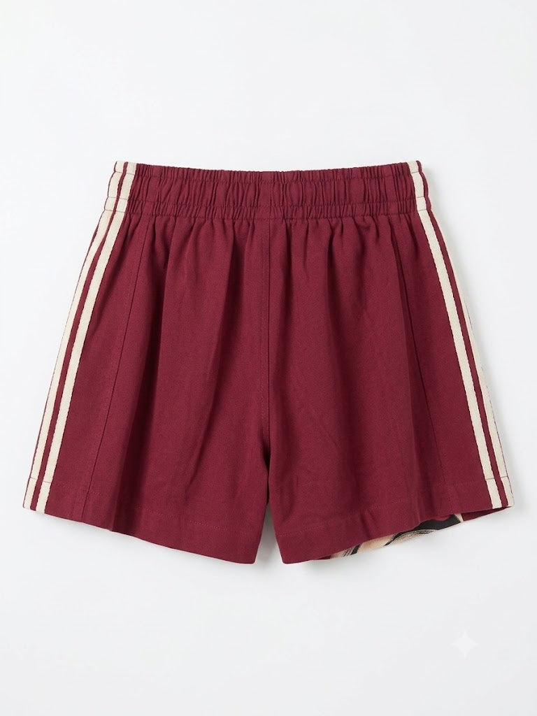 Vintage Cartoon Graphic Cotton Shorts | Y2K Casual