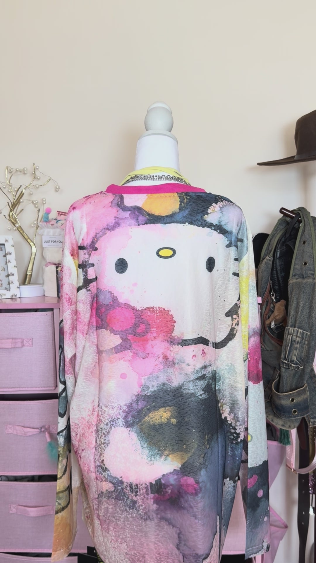 Watercolor Graphic Long Sleeve Tee
